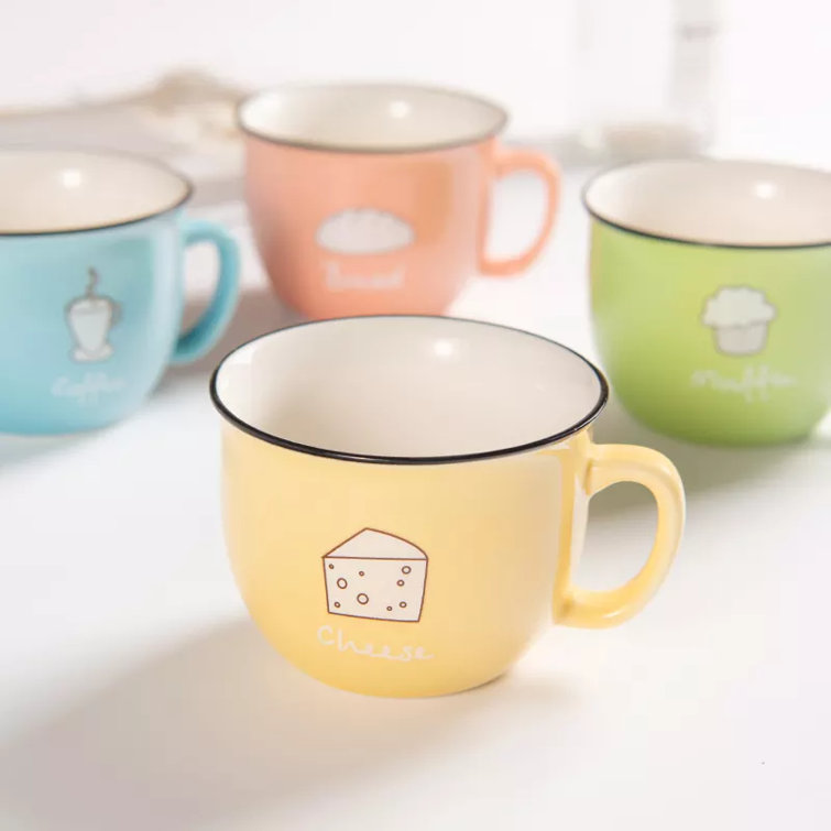 Winston Porter Coated Mugs Set Of 4 Wayfair